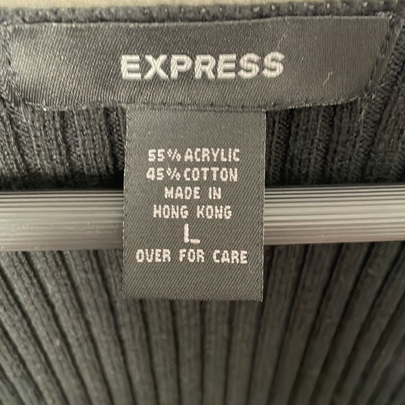 EXPRESS DUSTER CARDIGAN.  SIZE L. - Picture 4 of 4